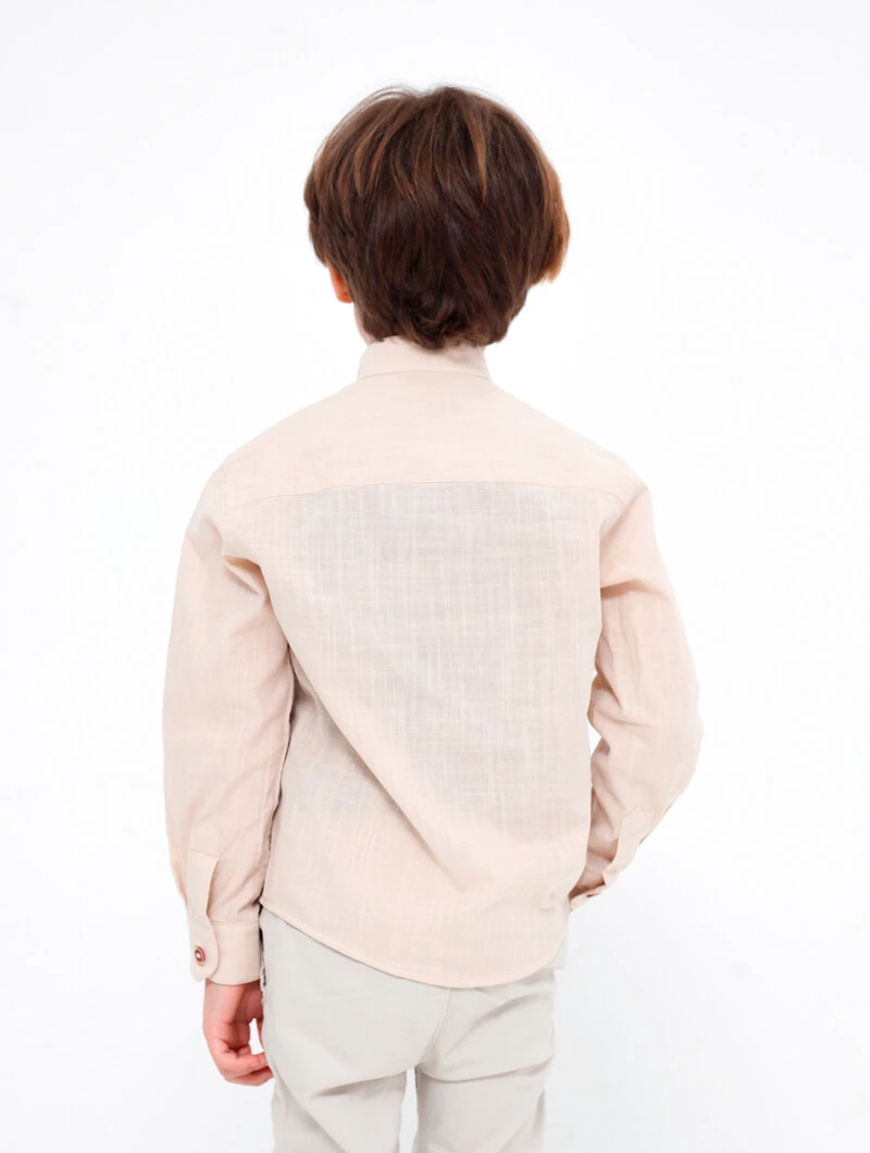 Chemise col Mao garçon